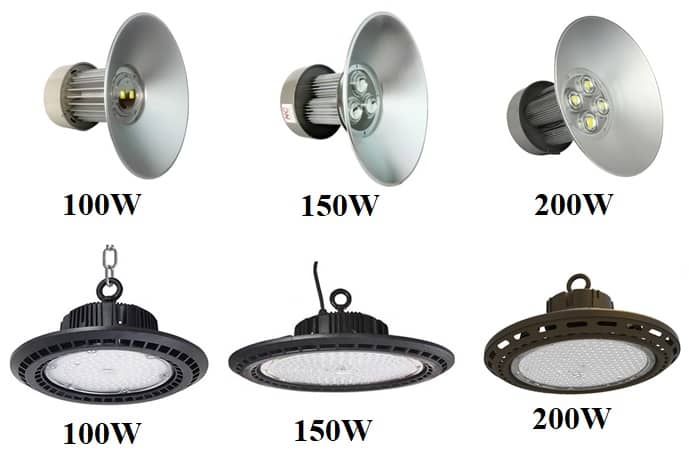 Một số loại đèn LED công nghiệp