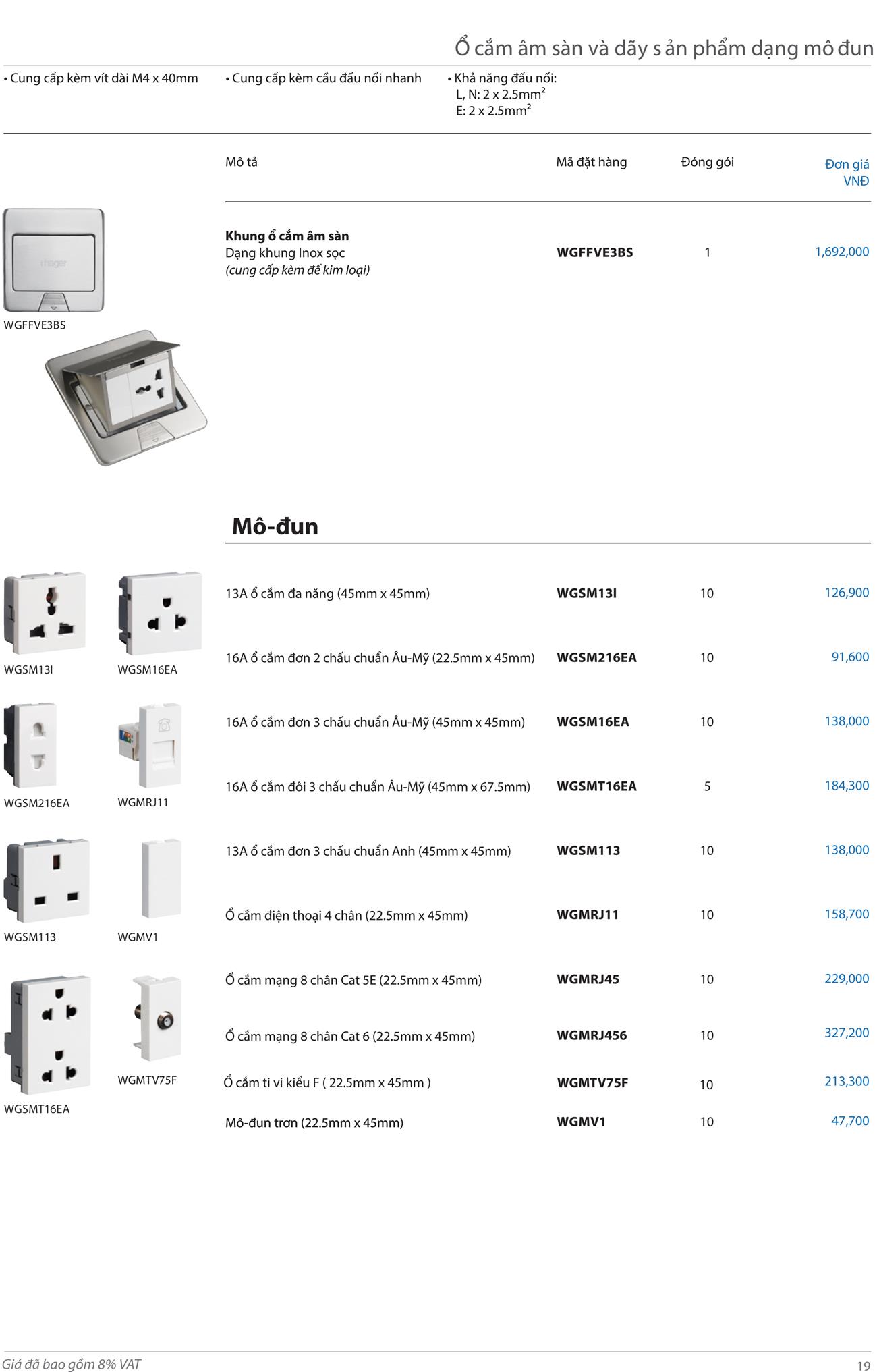 Catalogue thiết bị điện HAGER T11/2024 thietbidiendgp