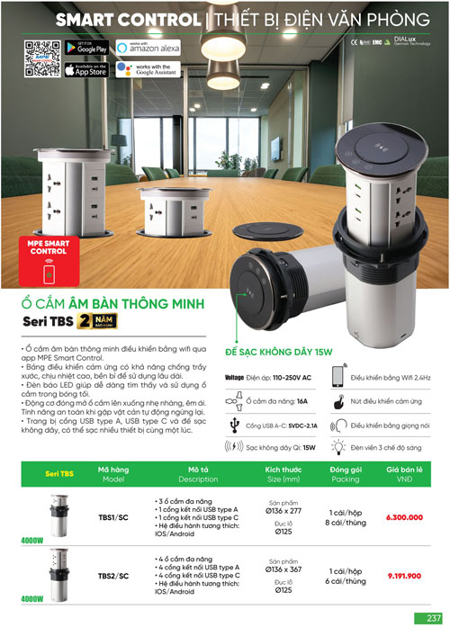 Bảng Giá MPE 2024 mới nhất - Trang 237)