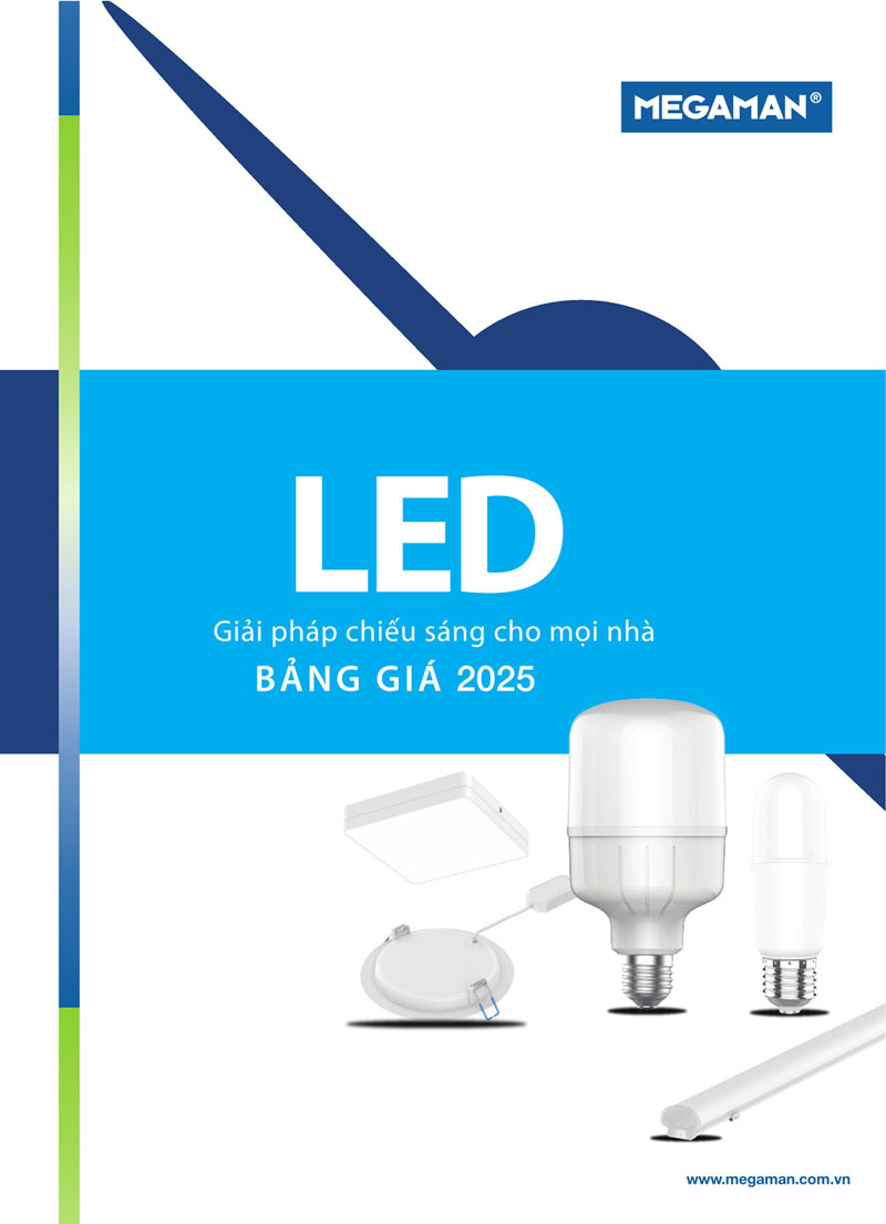 Bảng Giá LED MEGAMAN 2025 - Trang 1)