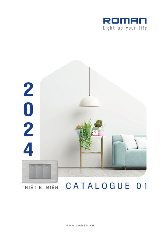 Catalogue Thiết Bị Điện ROMAN 2024 - Trang 1)