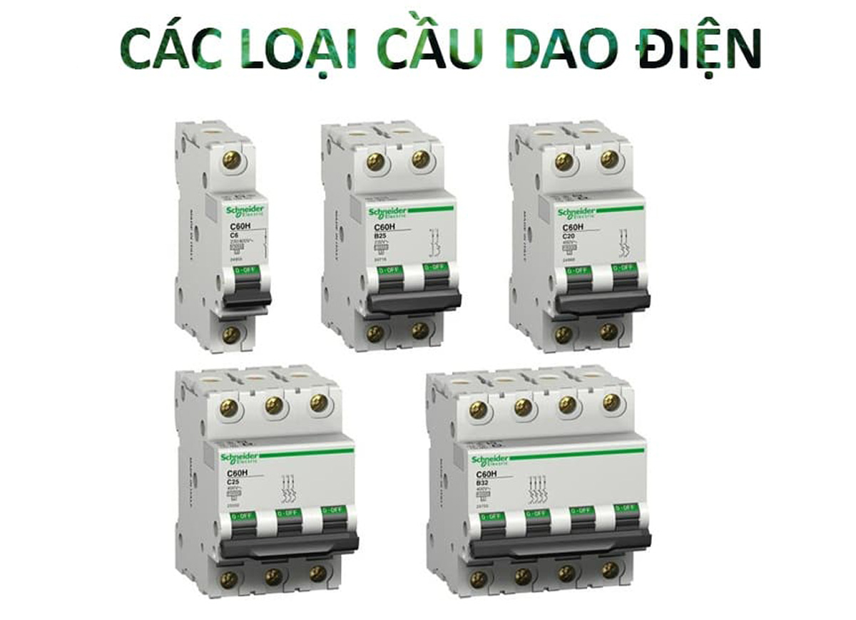 Các loại cầu dao điện phổ biến