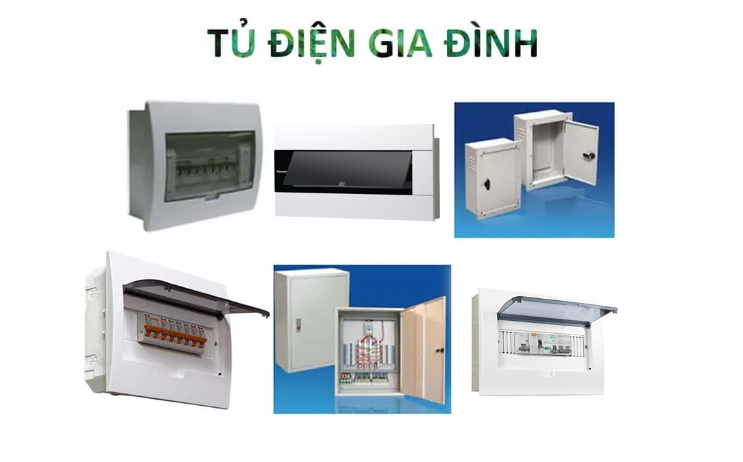 Một số mẫu tủ điện gia đình