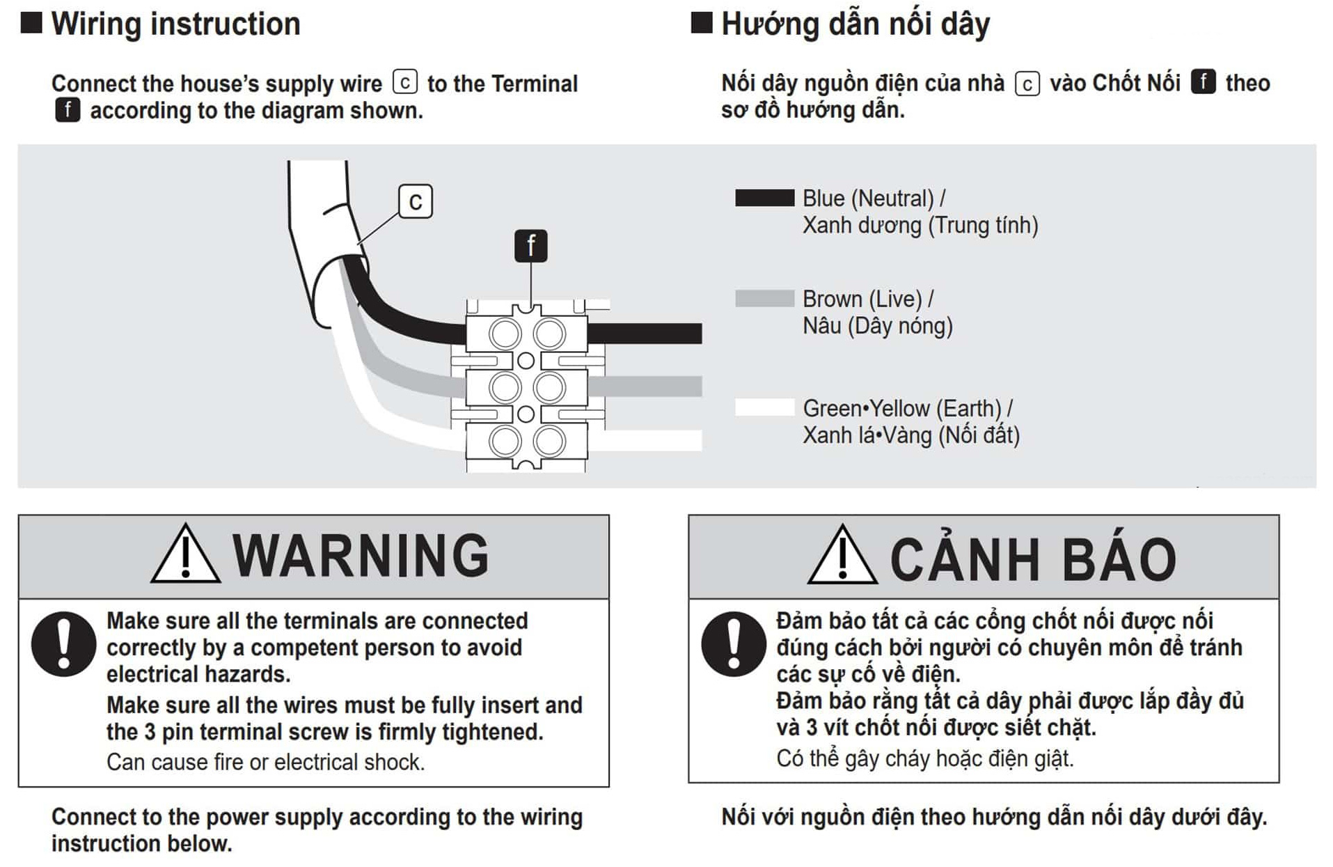 Hướng dẫn nối dây quạt trần